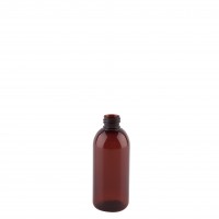 Φιάλη πλαστική petg καφέ STELLA 100ml