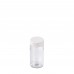 Βάζο πλαστικό pet διάφανο Pill Jar 100ml με  Λευκό πώμα ασφαλείας 