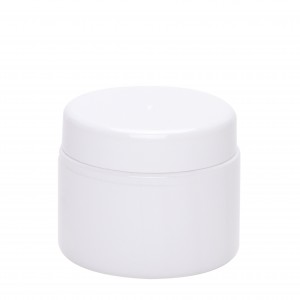 Βάζο πλαστικό petg λευκό CYLINDER 100ml