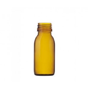 Φιάλη γυάλινη καραμελέ tondo 100ml PP28